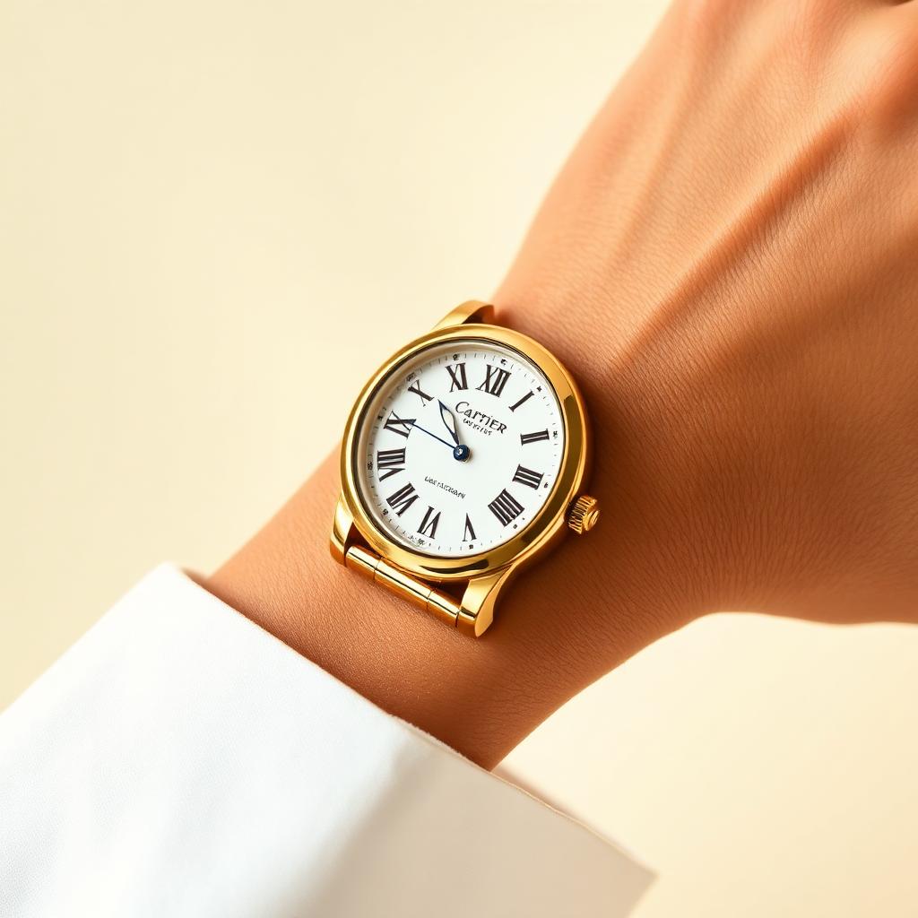 Gold watch