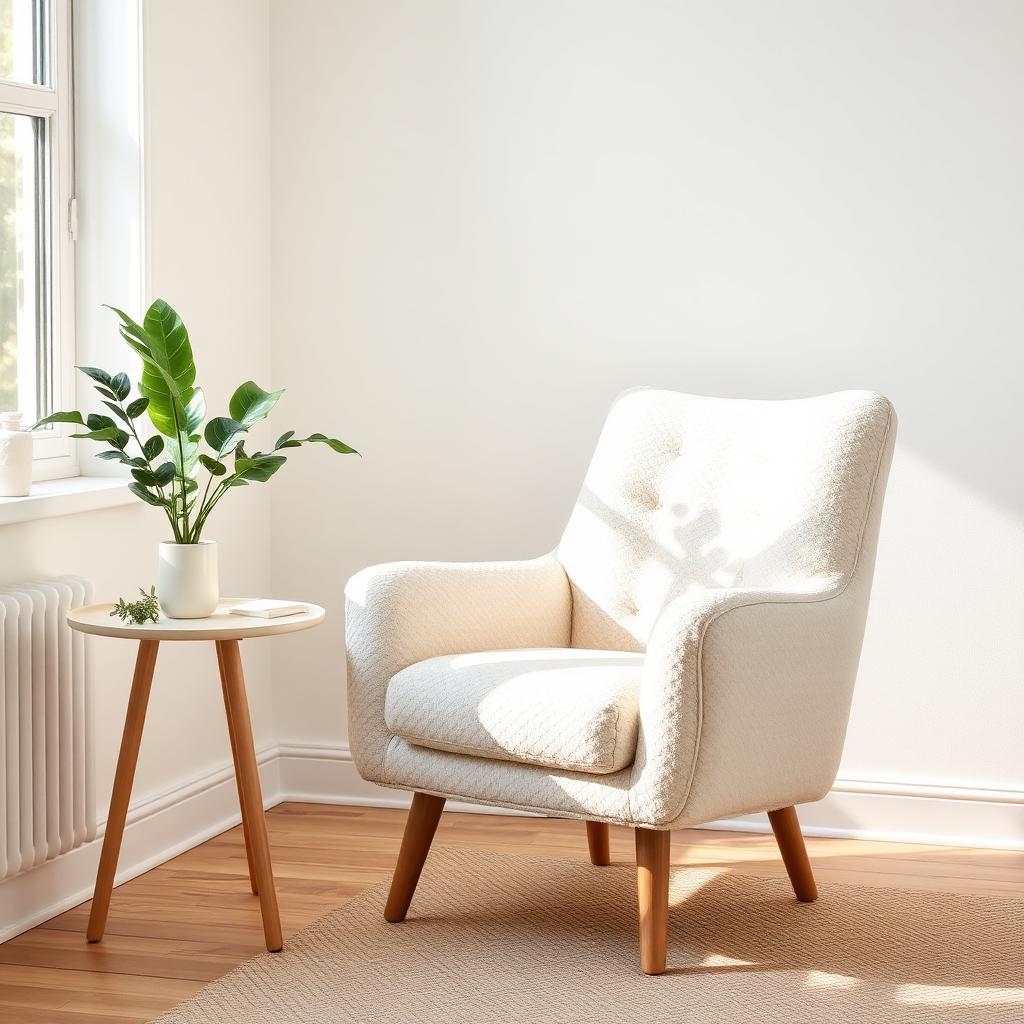 Boucle chair