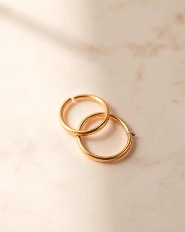 Chunky Small Hoops