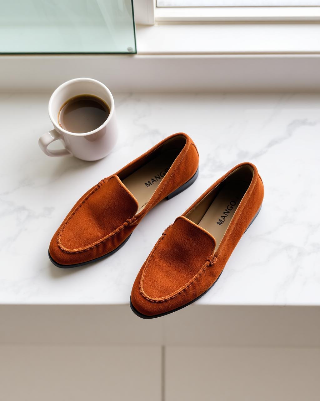 Suede Loafers