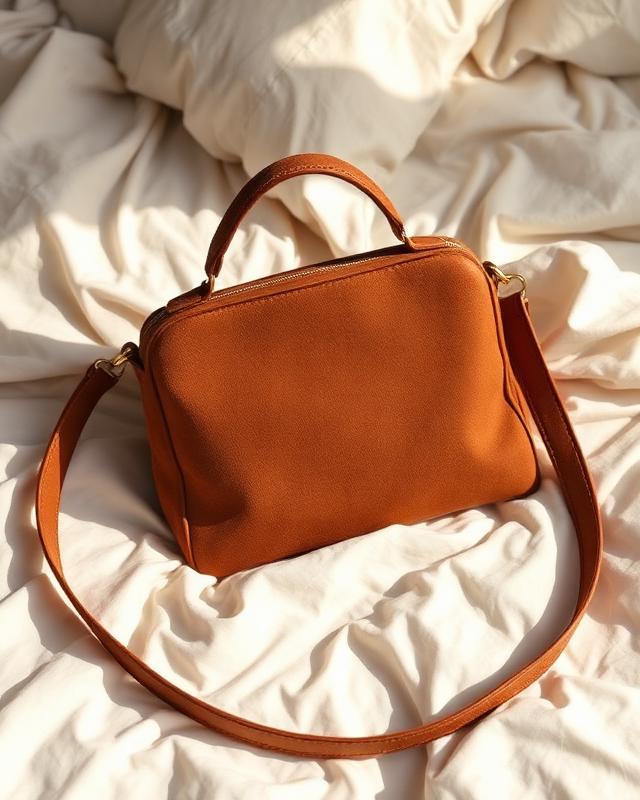 Suede Shoulder Bag