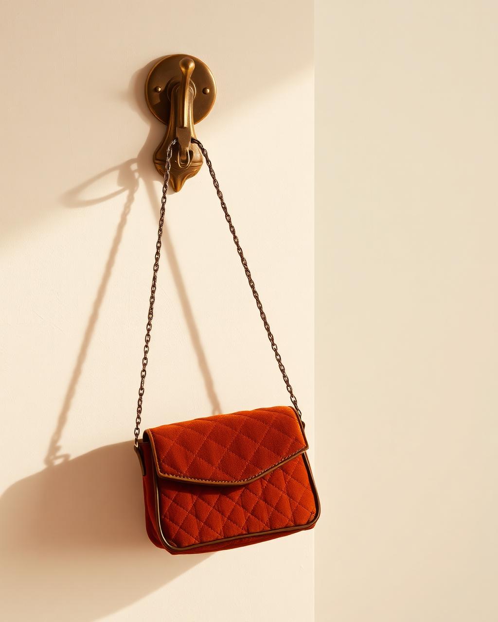 Suede Shoulder Bag