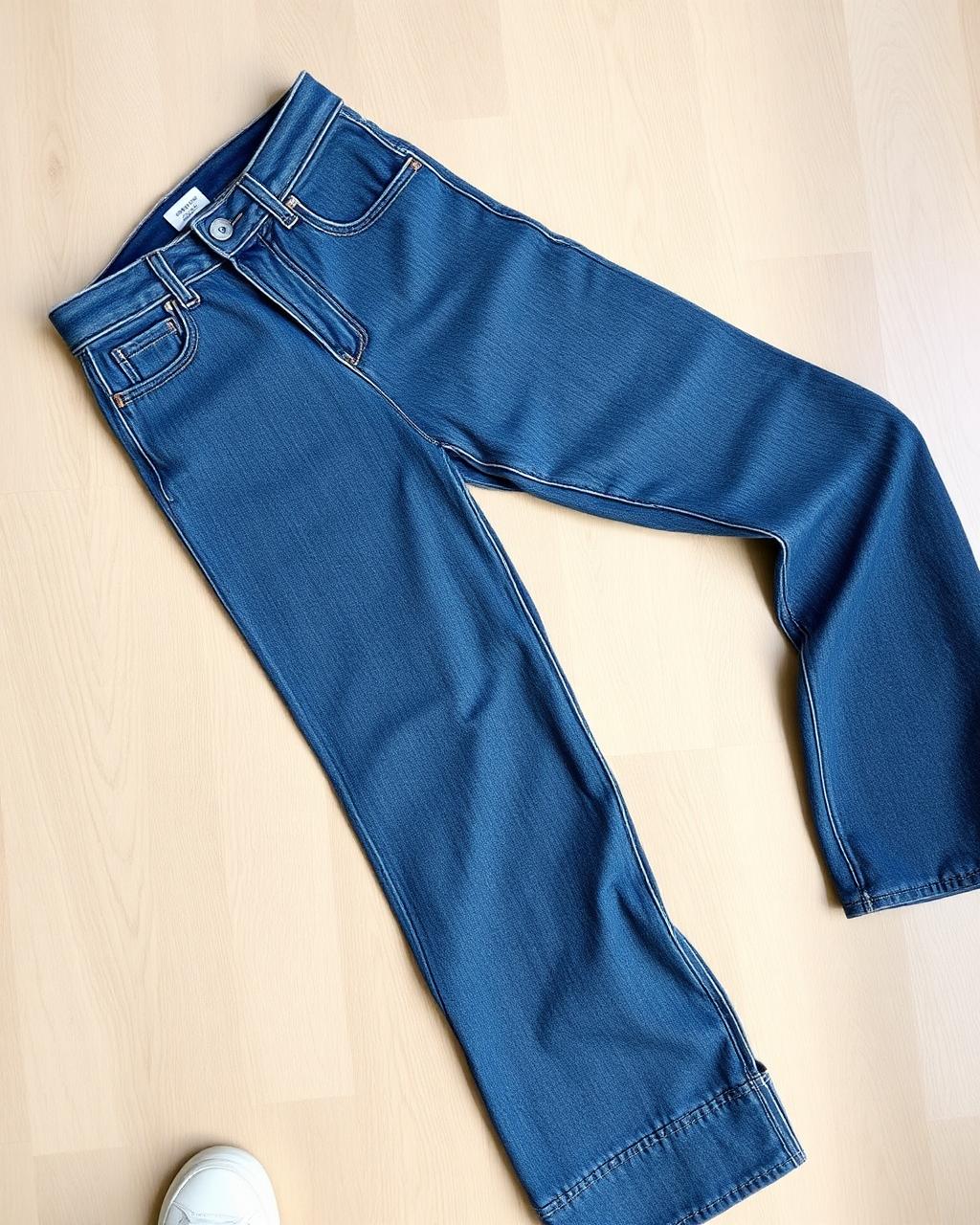 Z1975 Mid-Rise Wide Leg Jeans